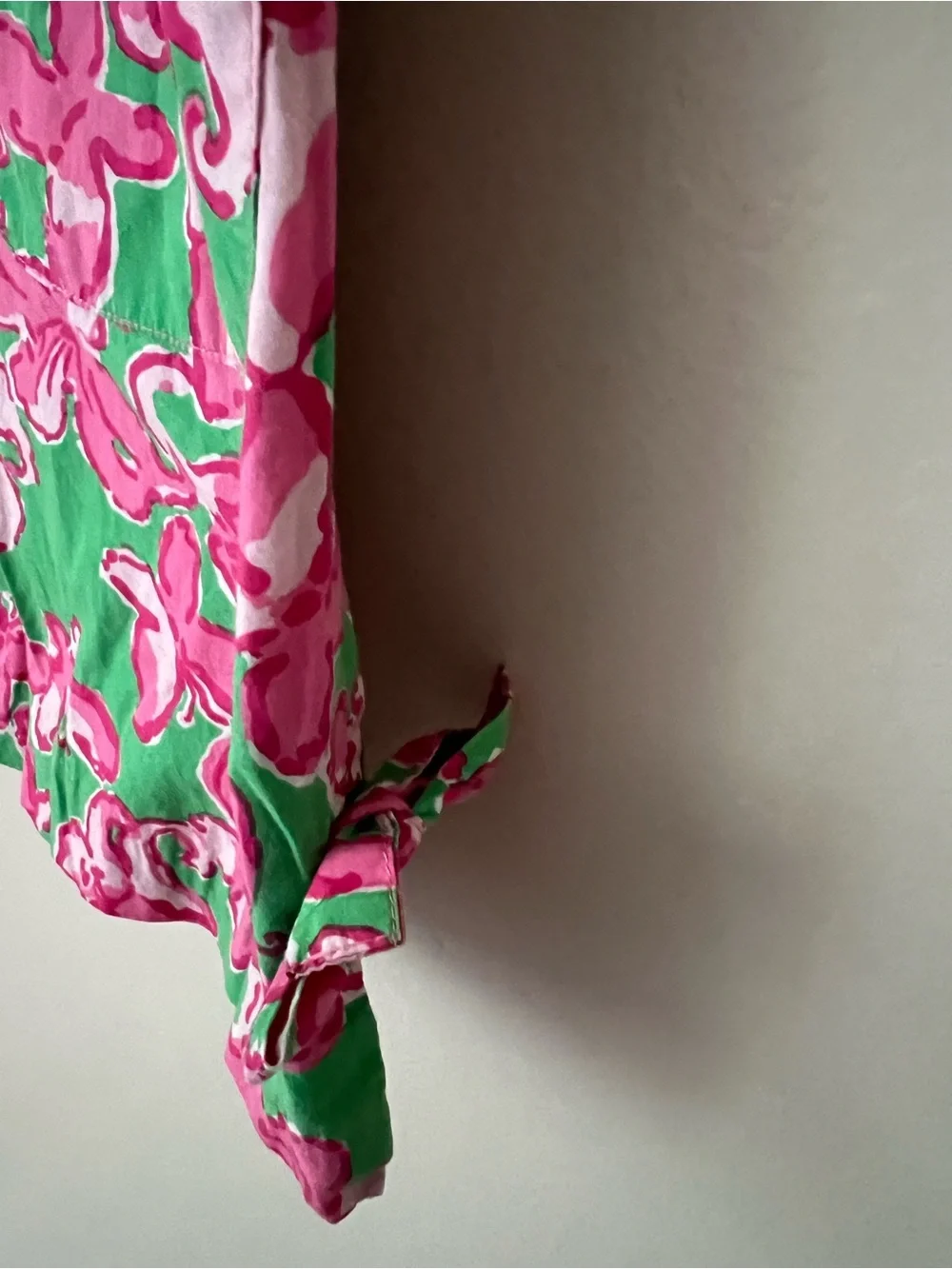 Lilly Pulitzer | Girls’ Pink & Green Butterfly Pattern Dress Size 8